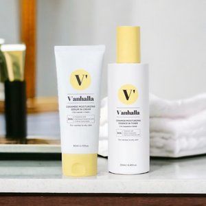 V'anhalla Ceramide Moisturizing Essence in Toner + Cream